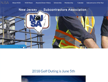 Tablet Screenshot of njsubcontractors.org